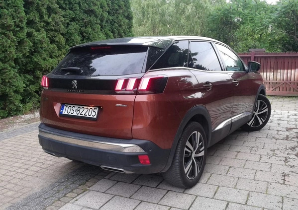 Peugeot 3008 cena 68000 przebieg: 121070, rok produkcji 2018 z Zawichost małe 742